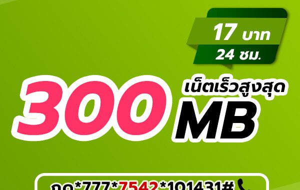 เน็ต AIS รายวัน 17 บาท